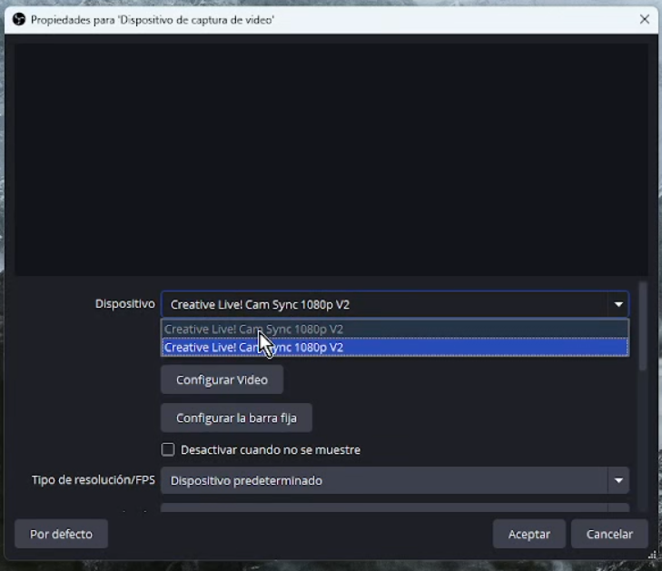 image Configurando OBS