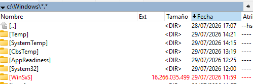 image-5 El almacen de componentes de Windows 11 (WinSxS)